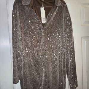 SOLD Sparkling Sequin Jacket